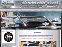 Tablet Screenshot of customparts.fi